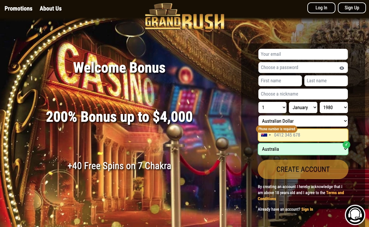 Grandrush Casino
